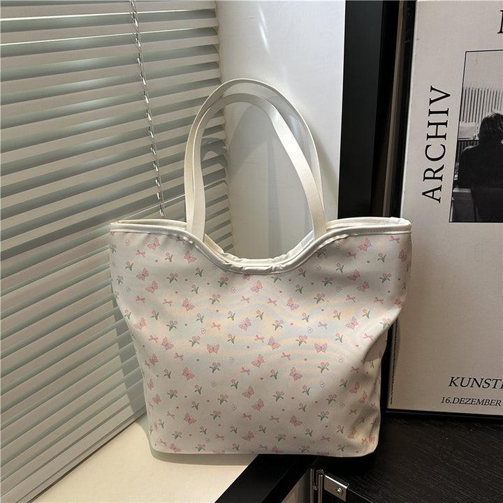 Floral Print Shopping Tote Bag Stornfield