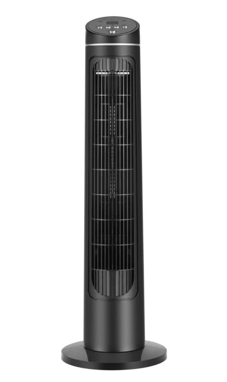 Cooling vertical oscillating tower fan with digital LED display and remote control Stornfield