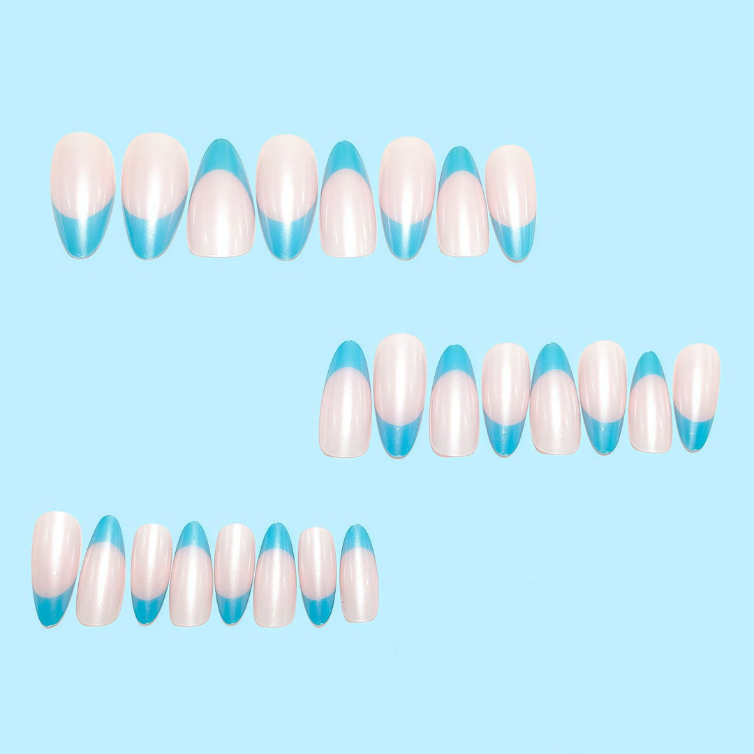 Stylish Color Gradient Artificial Nails Stornfield