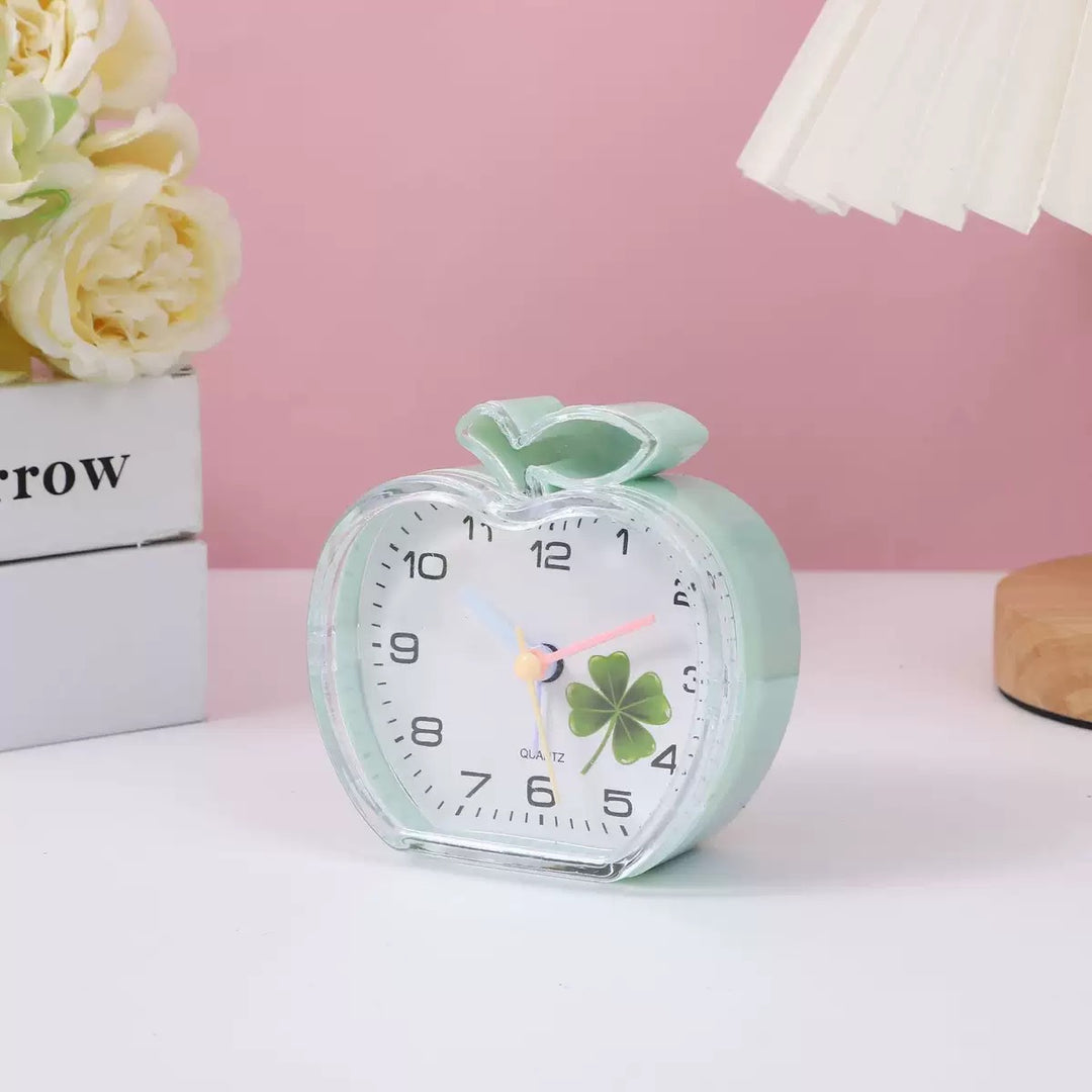 Funny desk clock in apple design Stornfield
