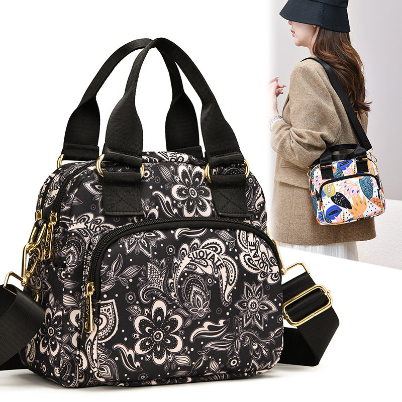 Stylish Floral Print Handbag Stornfield