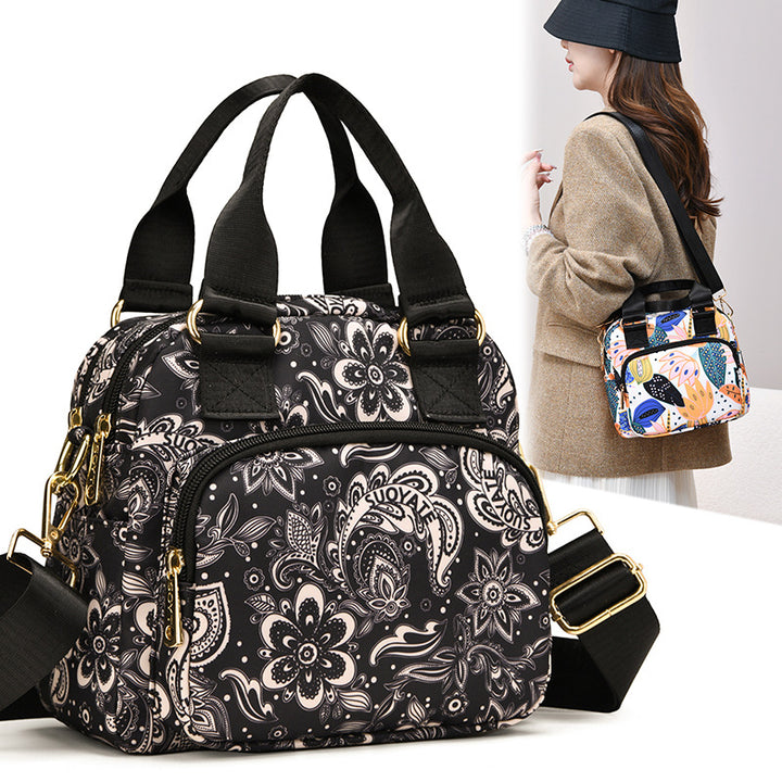 Stylish Floral Print Handbag Stornfield