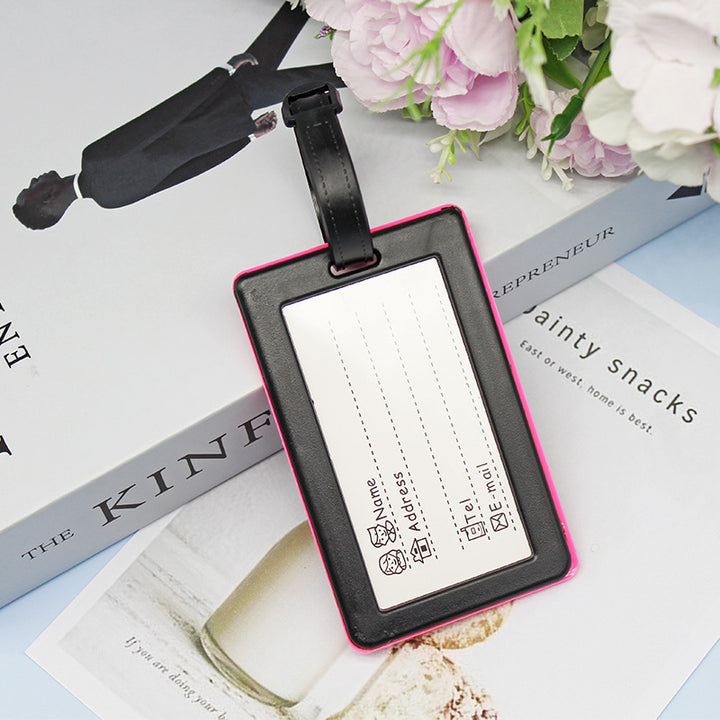 Unisex Luggage Tag with Humorous Design Bowlift