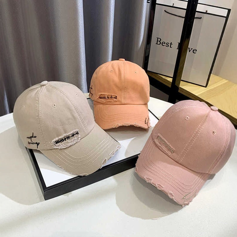 Unisex Distressed Graphic Baseball Hat Stornfield