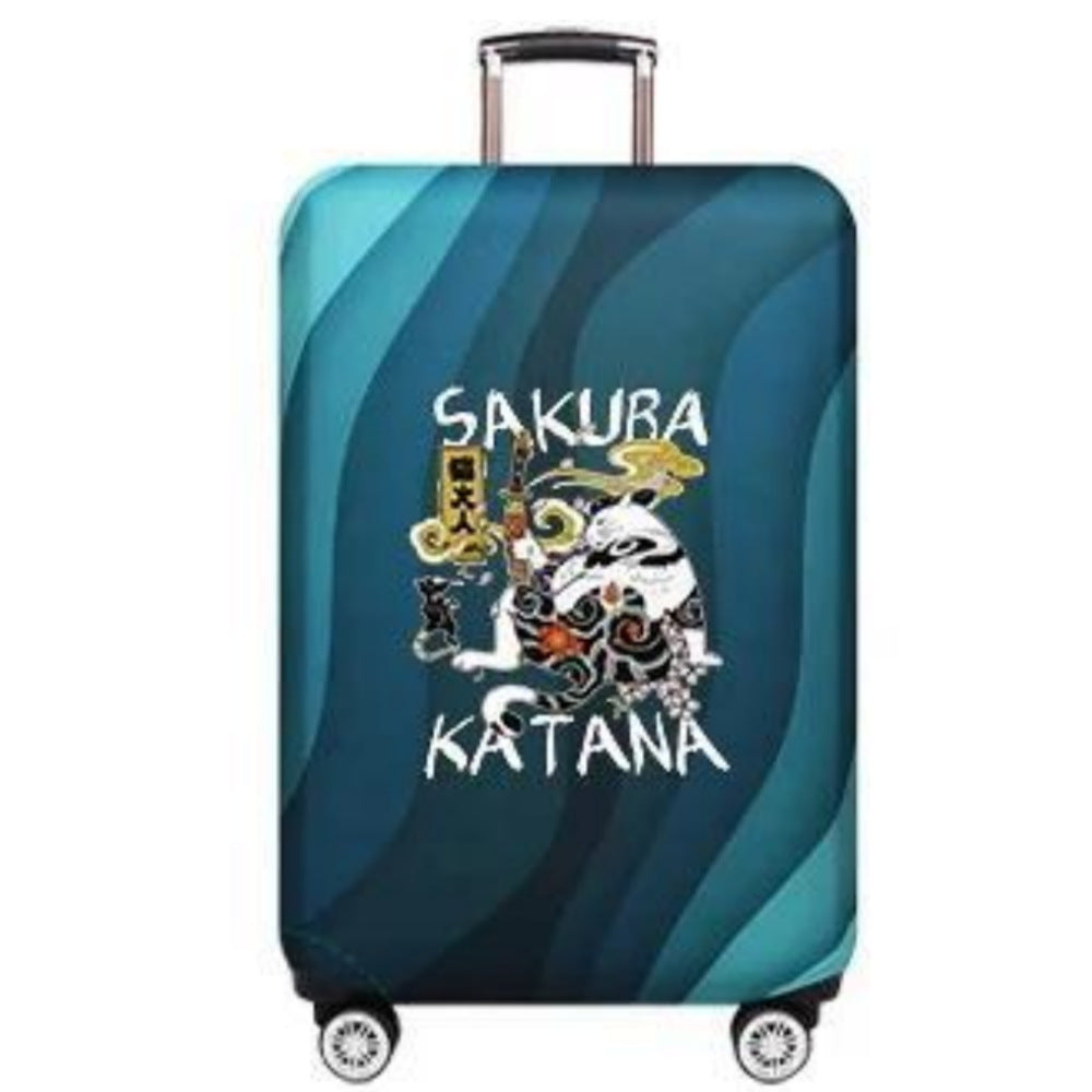 Unisex Hard Shell Luggage with Creative Bear Design Graphic Stornfield