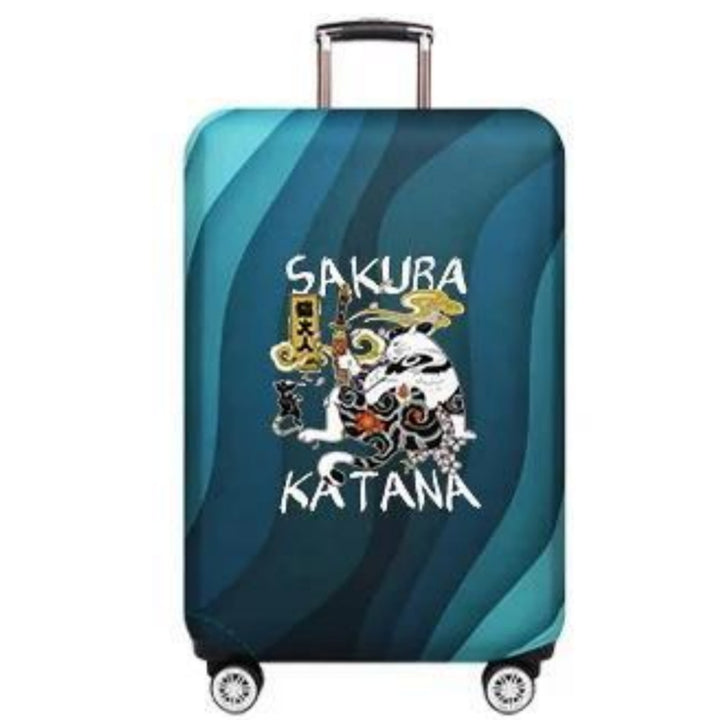 Unisex Hard Shell Luggage with Creative Bear Design Graphic Stornfield