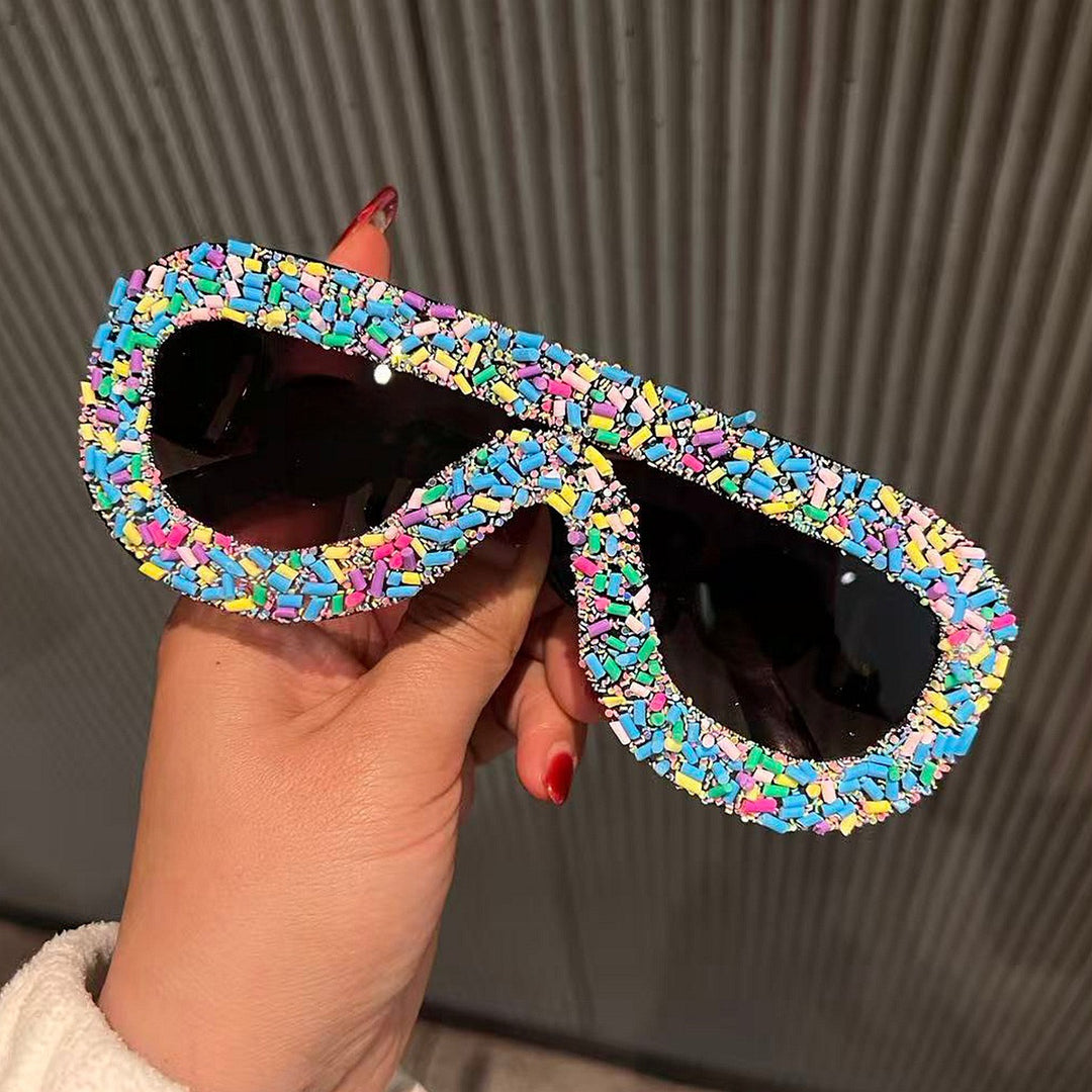Women's trendy sunglasses with creative icing design Stornfield