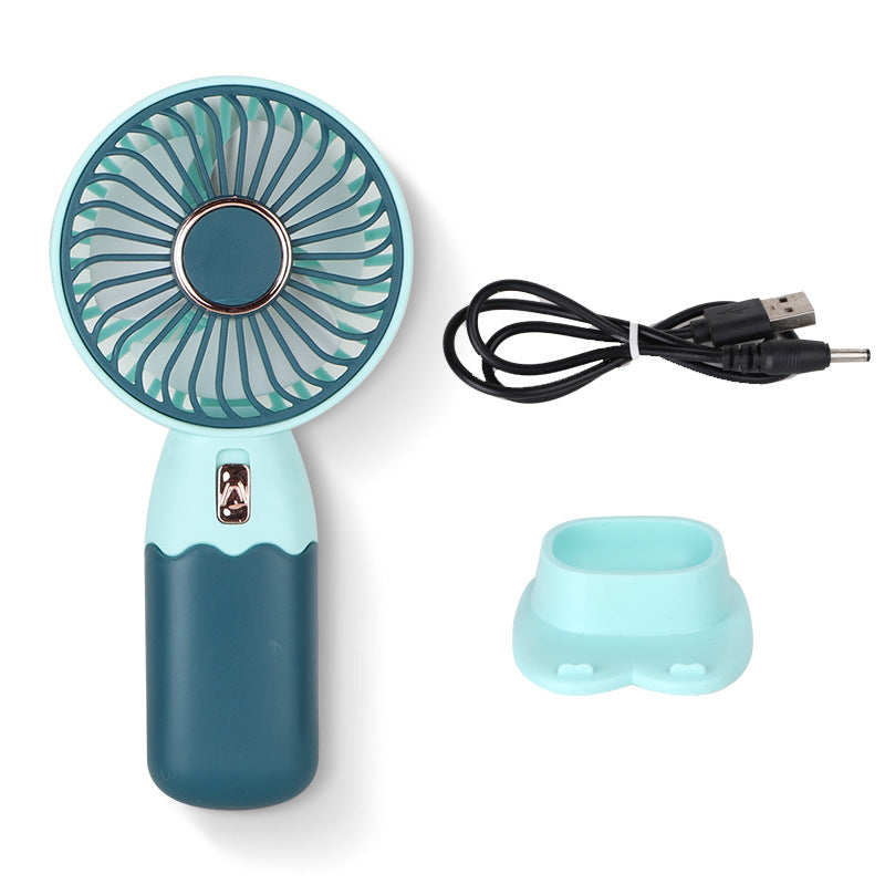 Unisex Ergonomic Touch-Controlled Handheld Cooling Fan Stornfield
