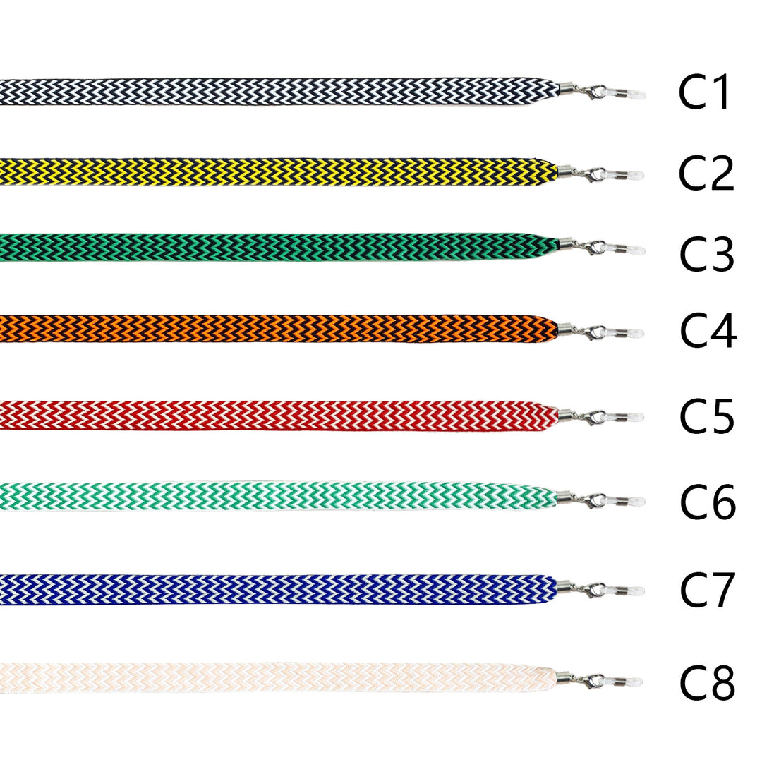 Adjustable Patterned Eyewear Strap Stornfield