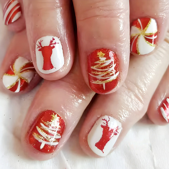 Festive Christmas Nail Art Set Stornfield
