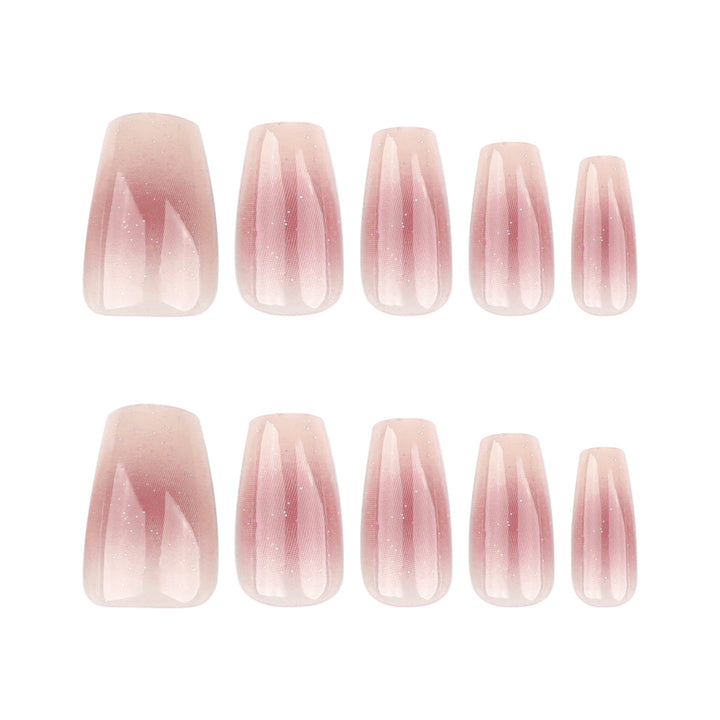 Artistic Nail Extensions with Glitter Accents Stornfield