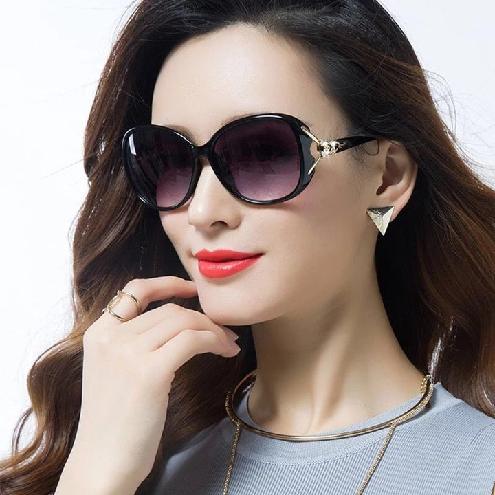 Women's Cat-Eye Sunglasses with Luxurious Golden Accents Stornfield