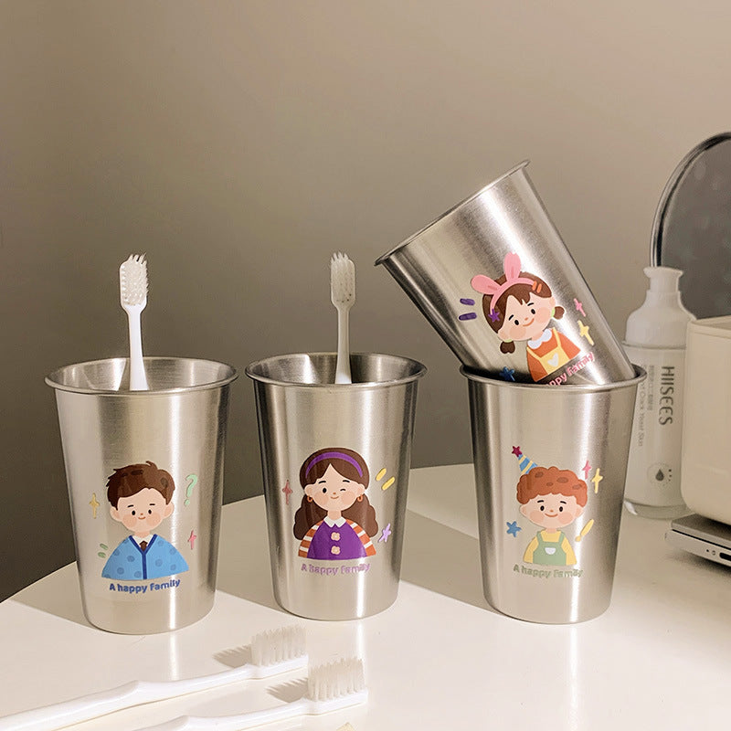Stainless Steel Toothbrush Holder with Creative Children's Design Stornfield