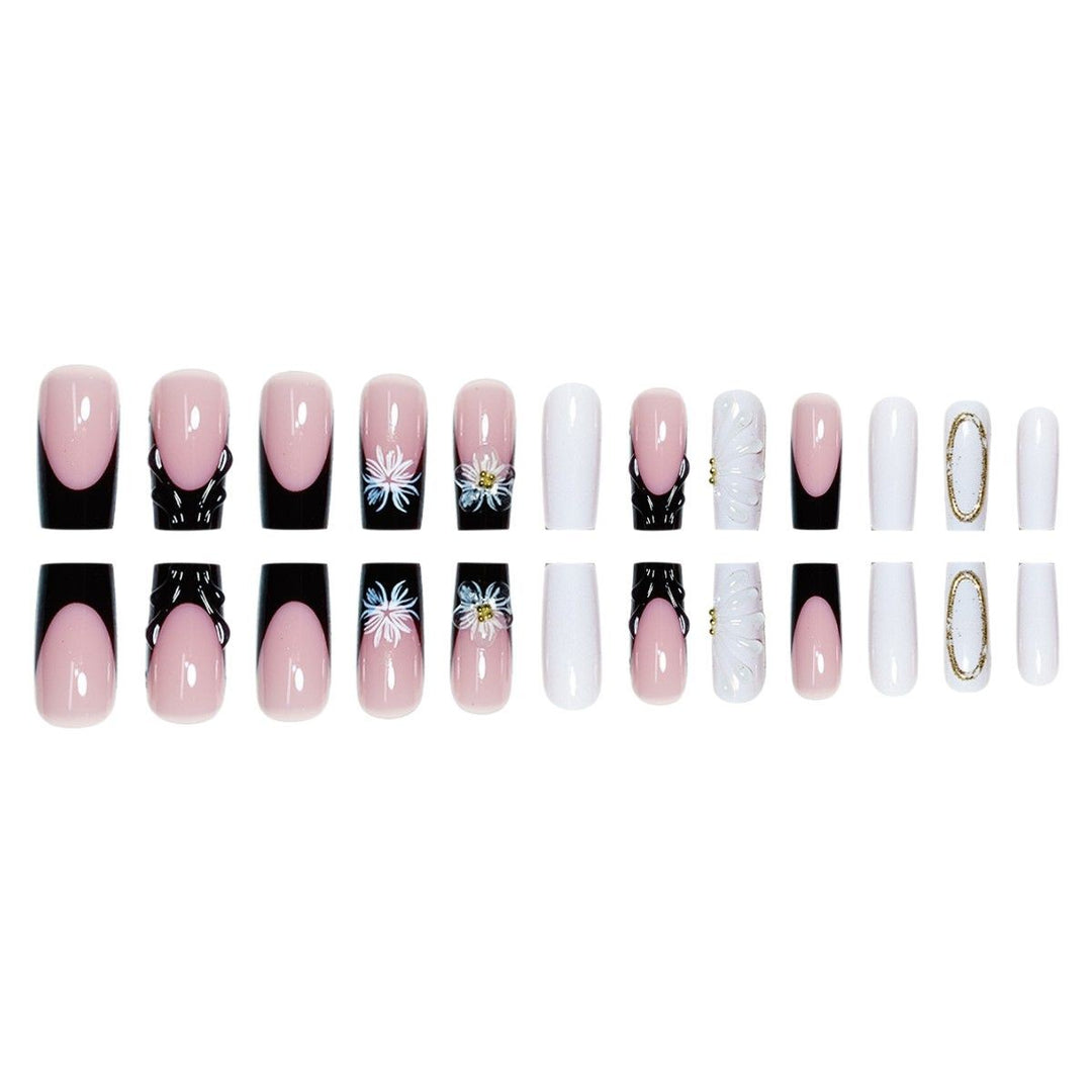 Decorative Flower Nail Art Extensions Stornfield