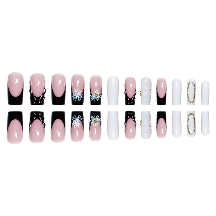 Decorative Flower Nail Art Extensions Stornfield