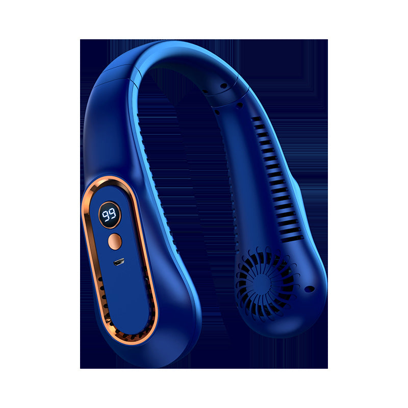 Unisex Portable Neck Fan with Digital Display Stornfield