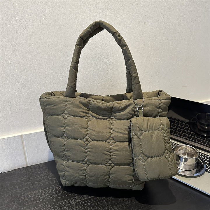 Cozy Quilted Tote Bag