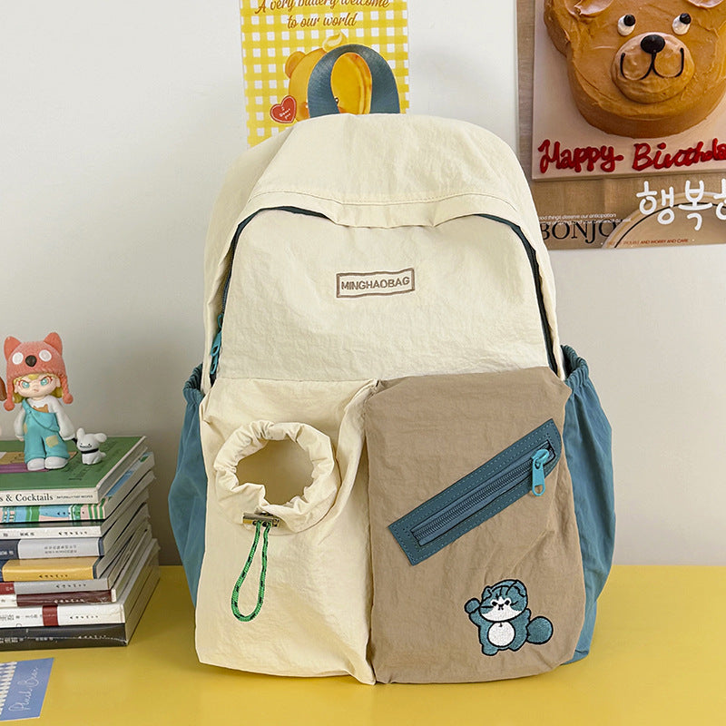 Playful Multi-Pocket Casual Backpack Stornfield
