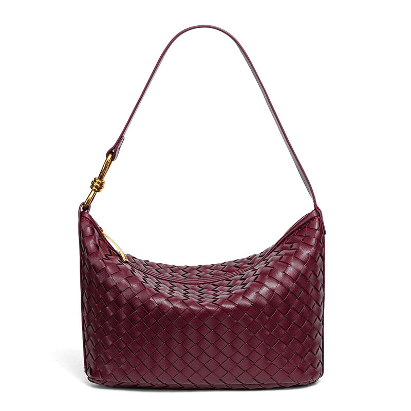 Stylish Woven Leather Handbag Stornfield