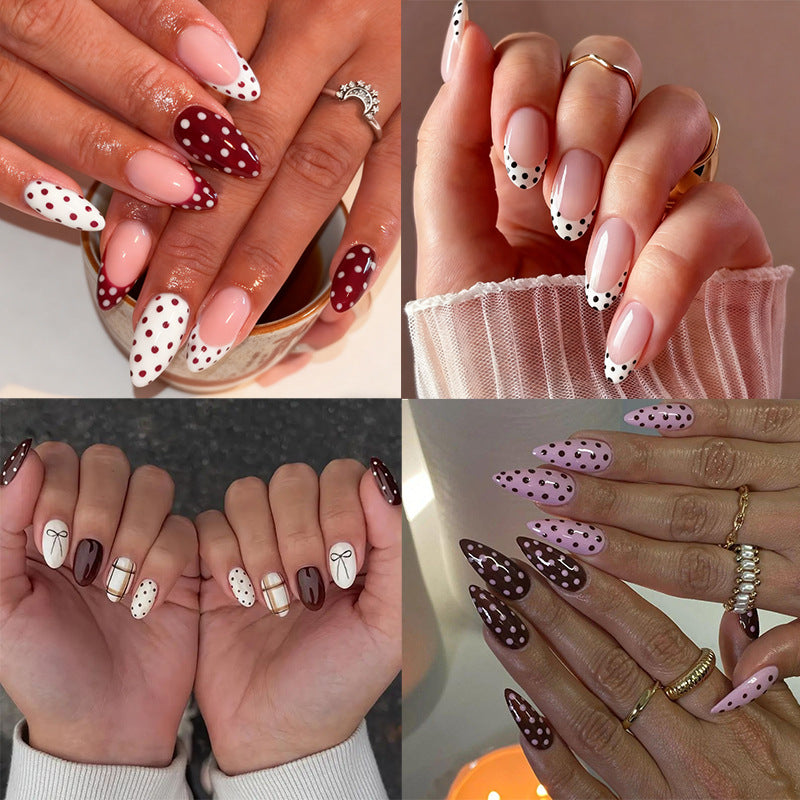 Chic Decorative Press-On Nail Enhancements Stornfield