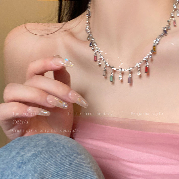 Colorful Charm Statement Necklace Stornfield