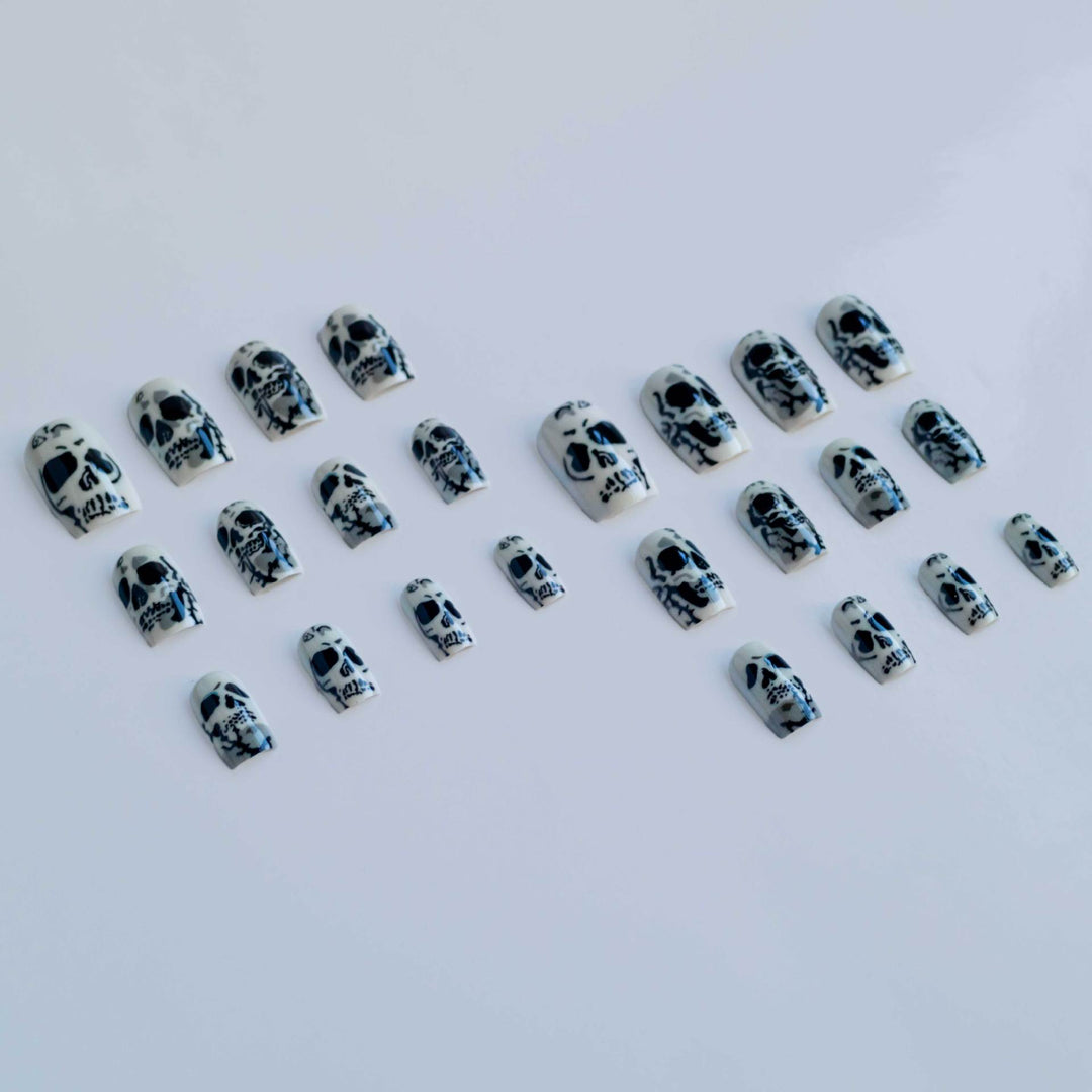 Gothic Skull Nail Art Set