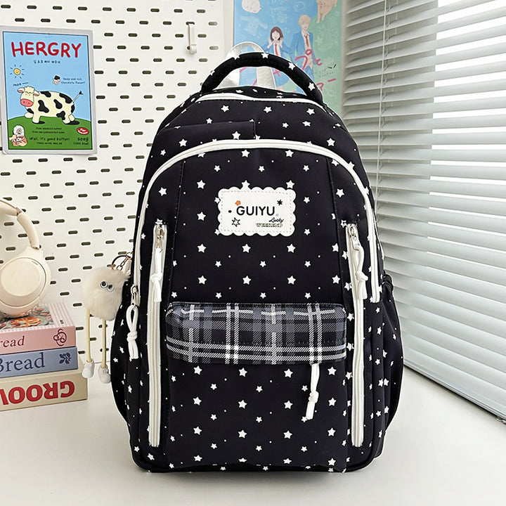 Stylish Star-Print Backpack Stornfield 1791205961