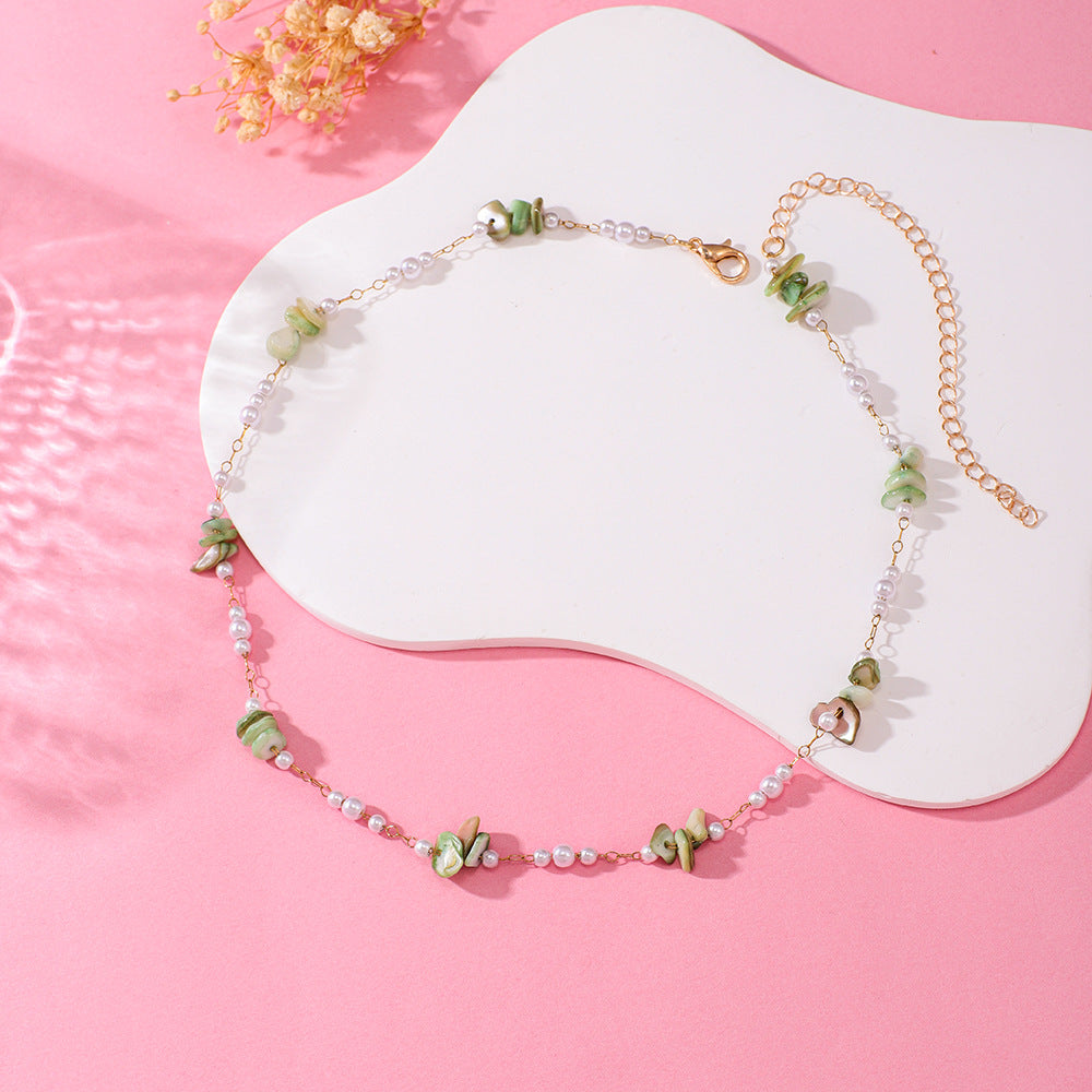 Elegant Floral Beaded Necklace Stornfield