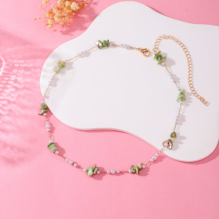 Elegant Floral Beaded Necklace Stornfield