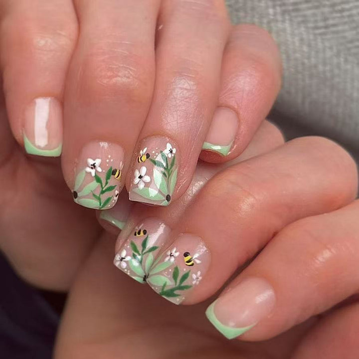 Botanical Nail Art Enhancements Stornfield