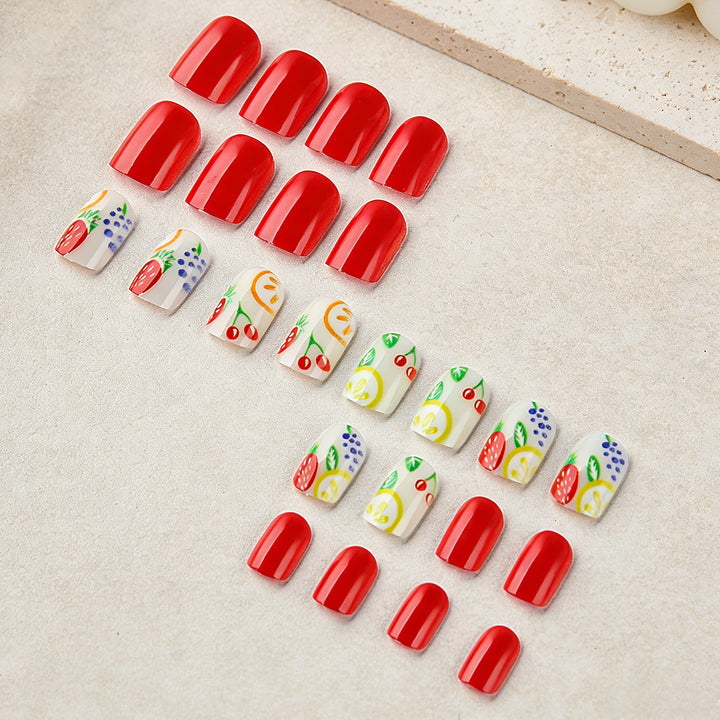 Fruit-Themed Nail Art Set Stornfield