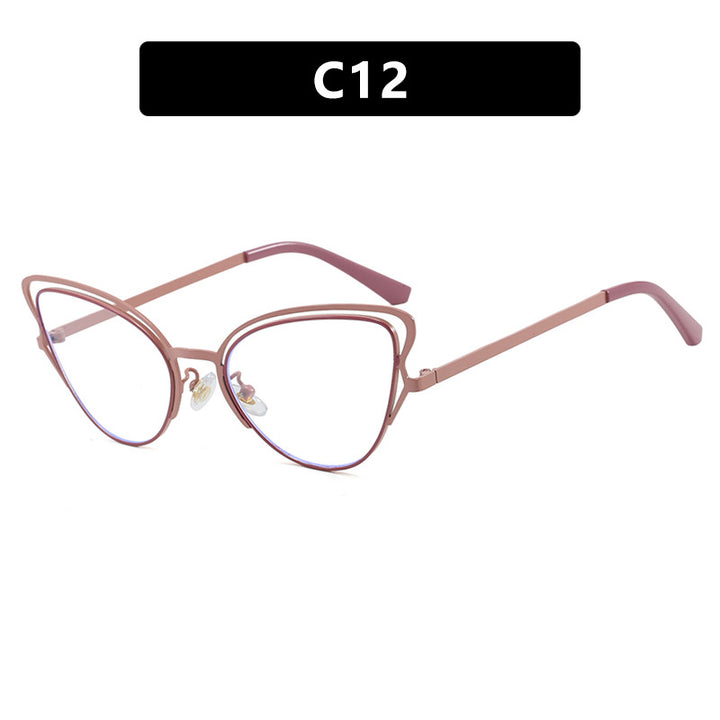 Women's Cat-Eye Glasses with Elegant Metal Frame and Comfortable Fit Stornfield