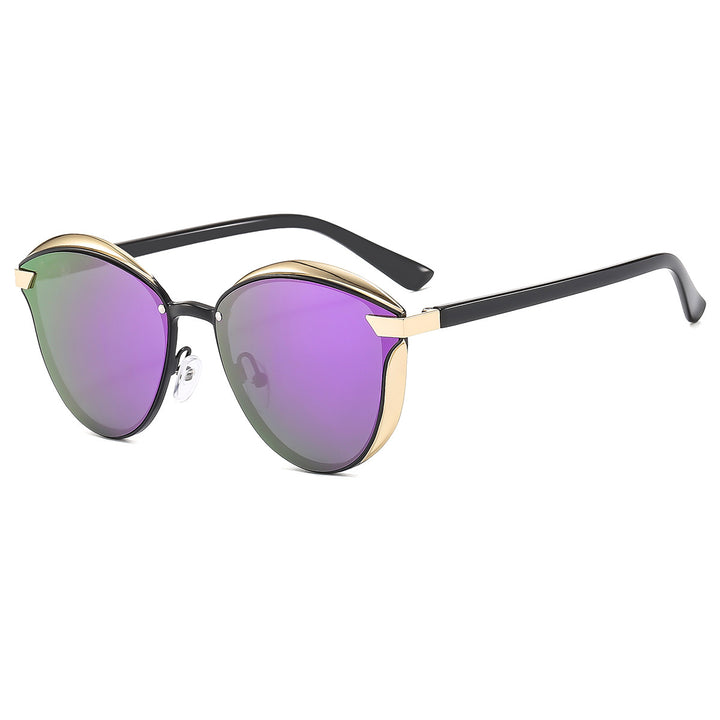 Women's designer sunglasses with elegant faceted design and high-quality UV protection Stornfield