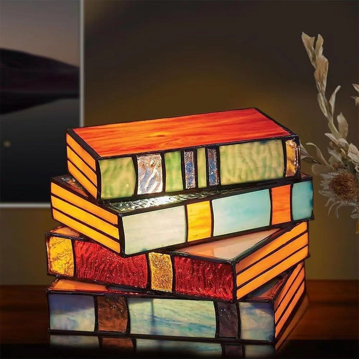 Decorative Book-Shaped Table Lamp