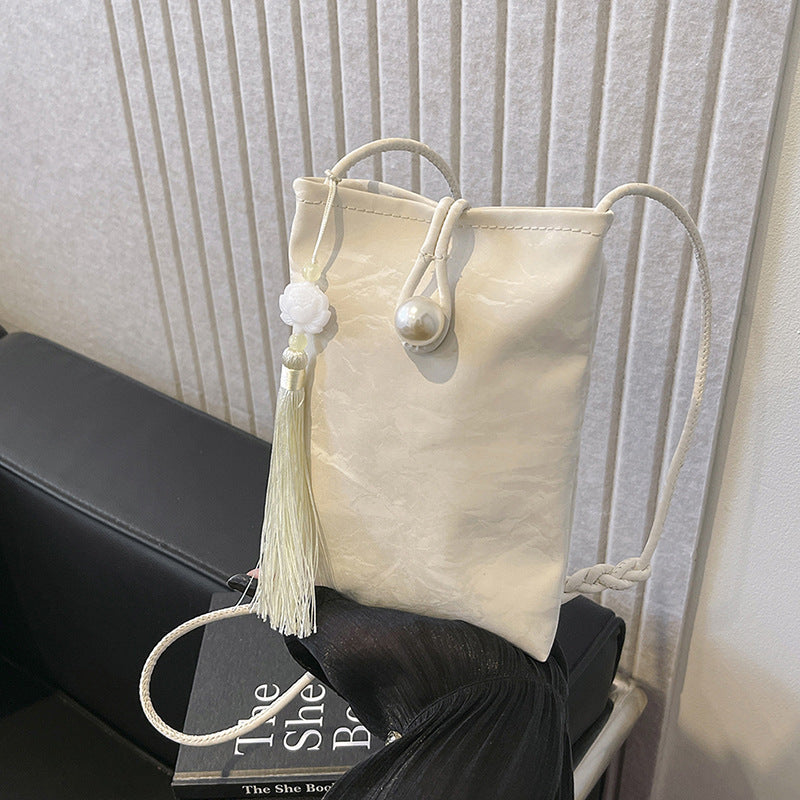 Elegant Textured Mini Crossbody Bag Stornfield