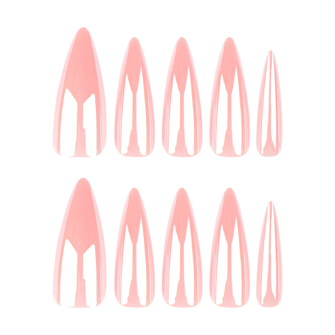 Artful Stiletto Nails with High Gloss Finish Stornfield