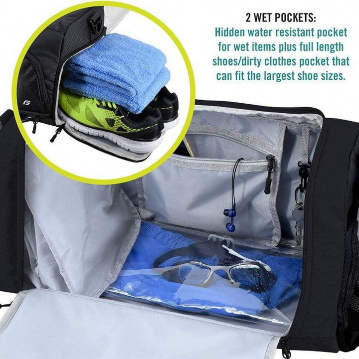 Multi-Pocket Utility Travel Duffel Bag Stornfield