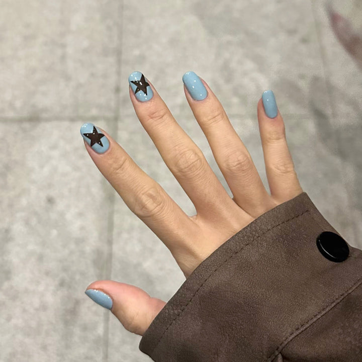 Artistic Nail Art with Star Designs Stornfield