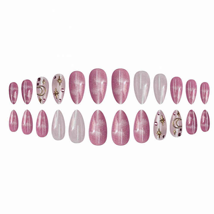 Decorative Thematic Press-On Nail Art Extensions Stornfield