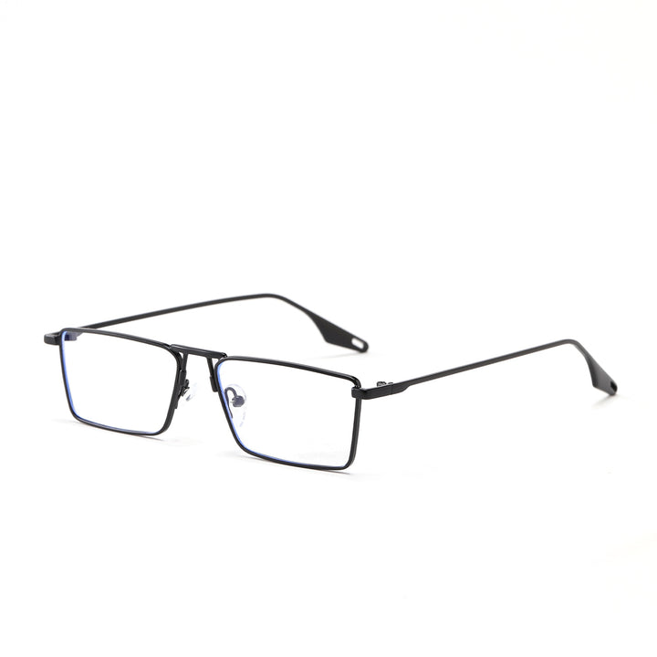 Women's elegant square sunglasses with narrow metal frame and UV protection Stornfield