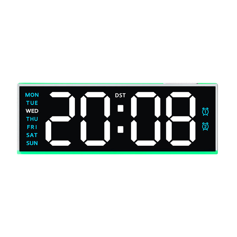 Digital alarm clock with large LED display and dual alarm function Stornfield