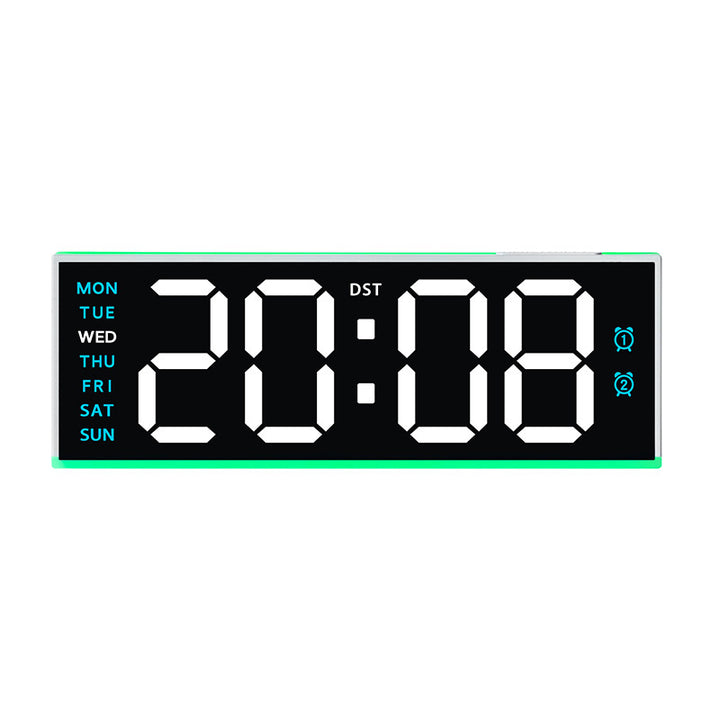 Digital alarm clock with large LED display and dual alarm function Stornfield