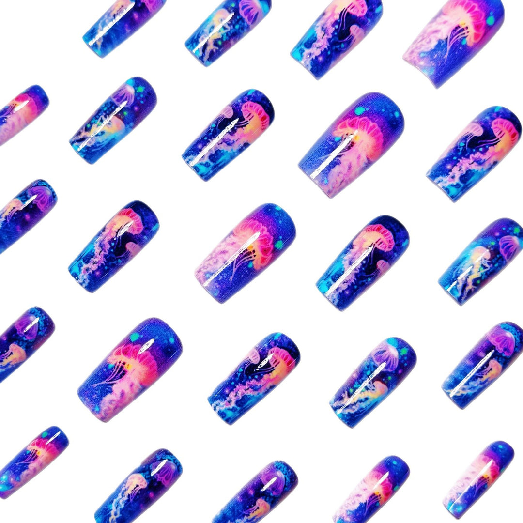 Creative 3D Art Nails with Ocean Motif Stornfield
