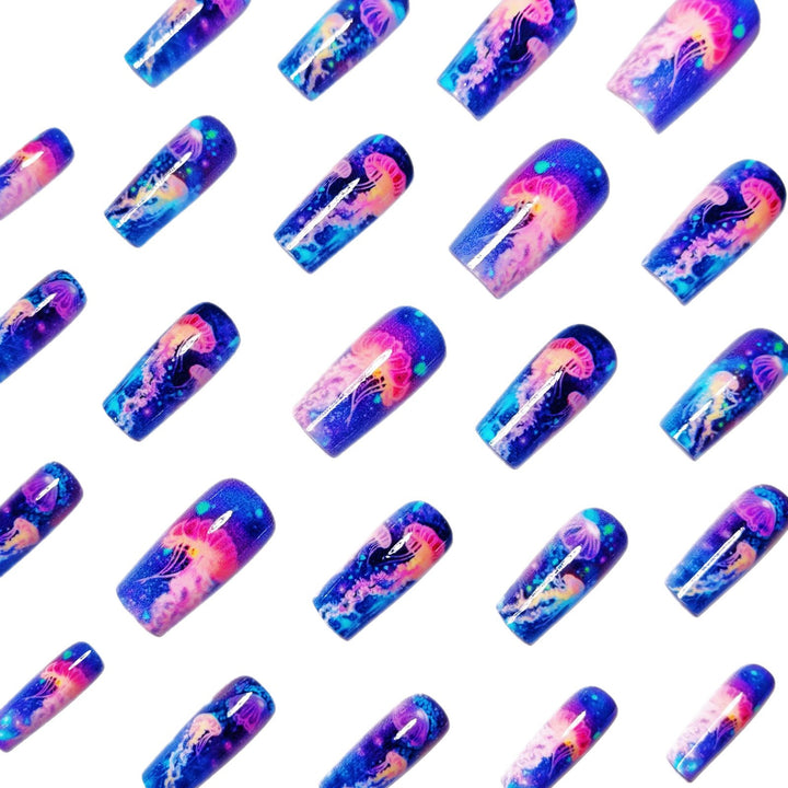 Creative 3D Art Nails with Ocean Motif Stornfield