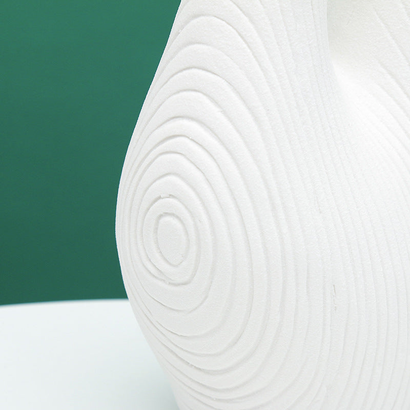Unique Dual Chamber Ceramic Vase Stornfeild