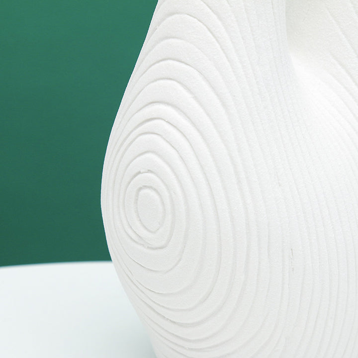 Unique Dual Chamber Ceramic Vase Stornfeild