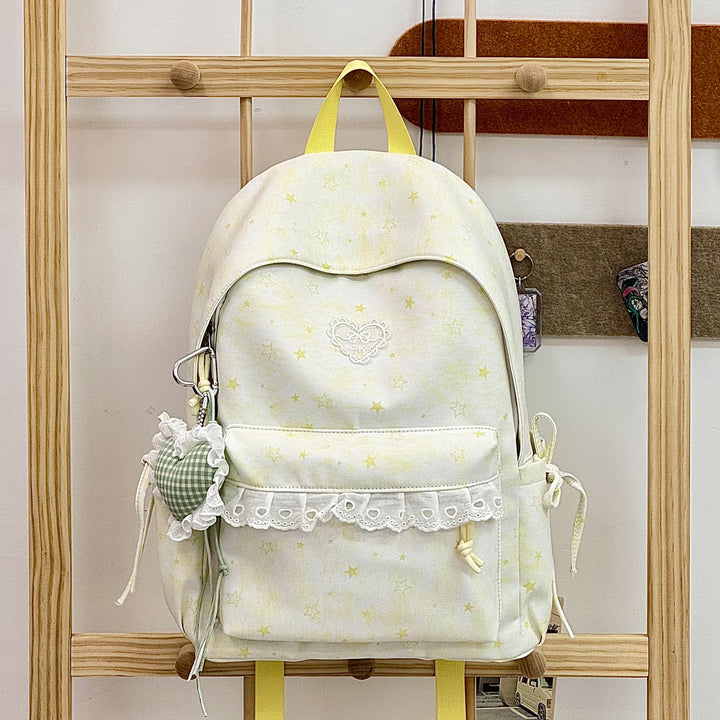 Cute Decorative Star-Embellished Backpack Stornfield