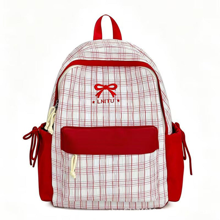 Plaid Patterned Backpack Stornfield