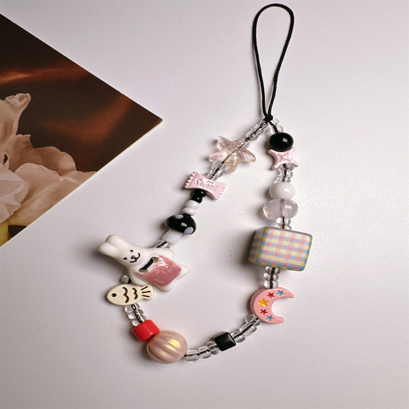 Fun-Themed Beaded Eyewear Lanyard Stornfield