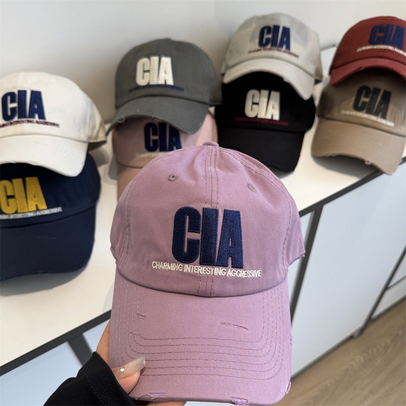 Men's Distressed Motivational Baseball Cap Stornfield